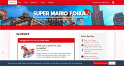 Desktop Screenshot of mario-forum.net
