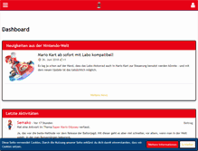 Tablet Screenshot of mario-forum.net